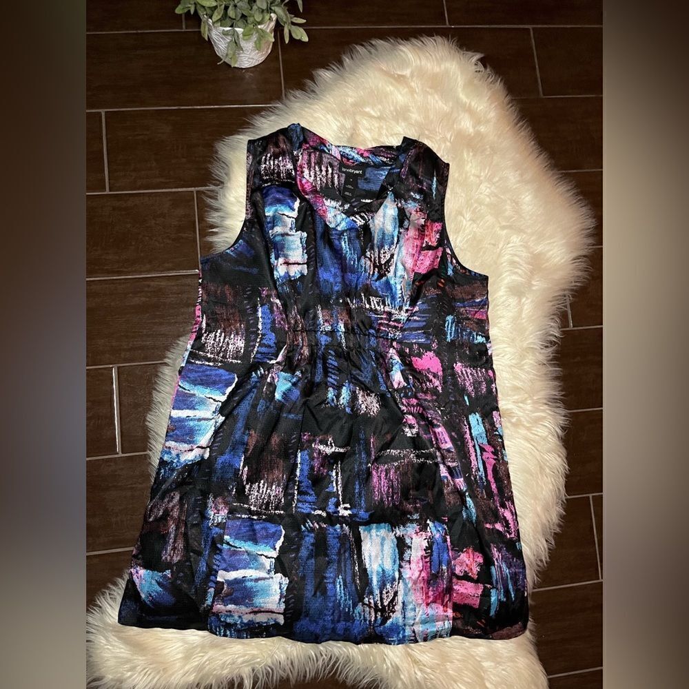 Lane Bryant colorful tunic dress sz 16